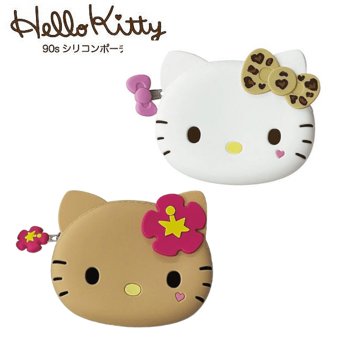 헬로키티 태닝 90s 고고걸 갸류 실리콘 파우치