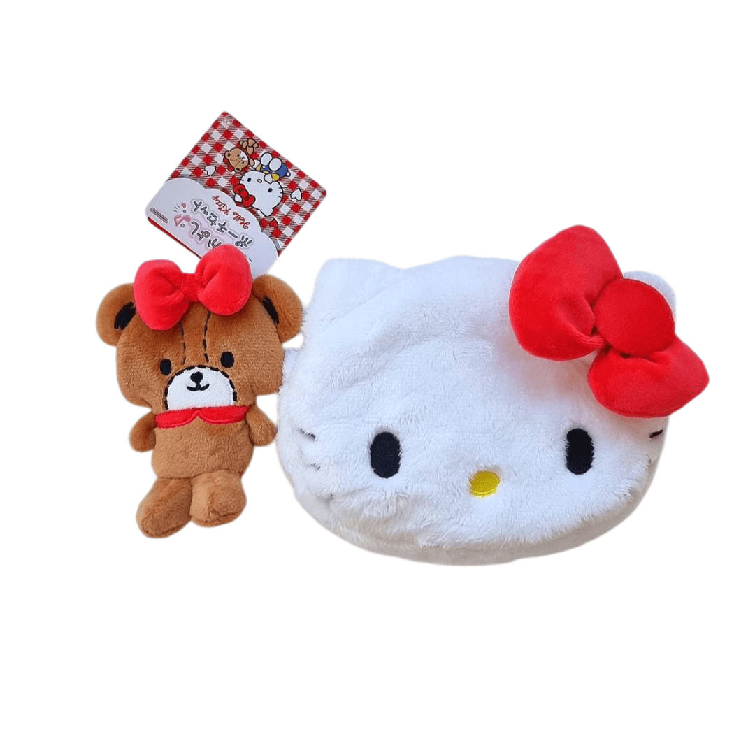 헬로키티&타이니참 나카요시 마스코트 파우치 세트