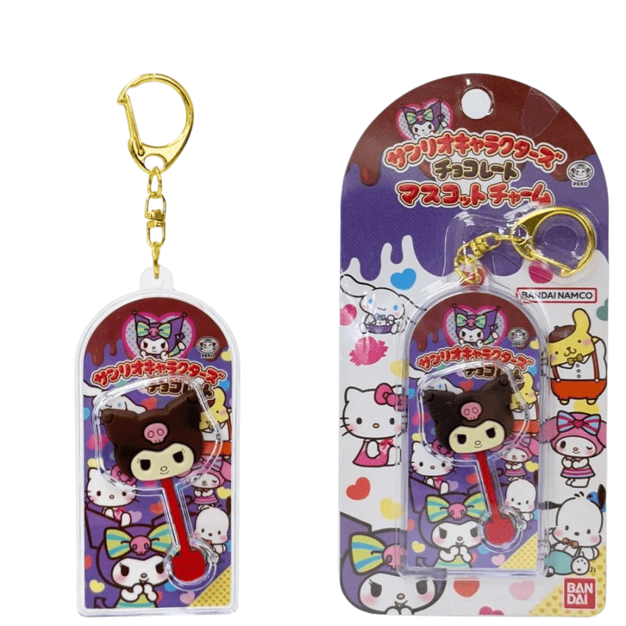 산리오 캐릭터즈 초콜릿 마스코트 키홀더 2탄 쿠로미 키링