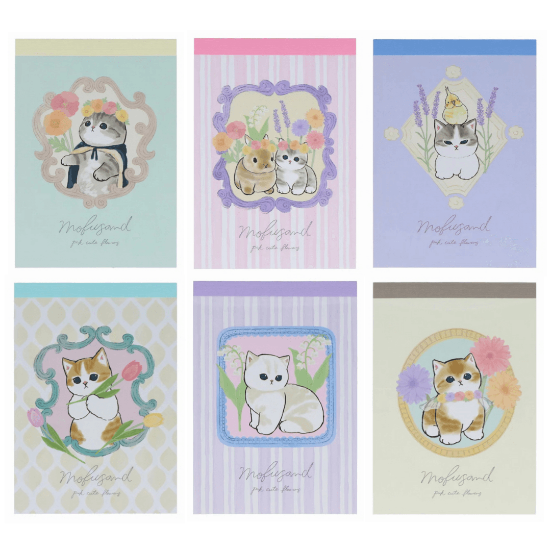 모프샌드 모후샌드 고양이 미니 떡메모지